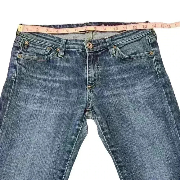 AG Adriano Goldschmied Low Rise Medium Wash Jeans - Picture 3 of 9